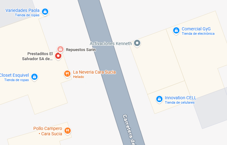 Ubicación en mapa